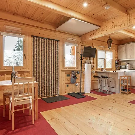 Log Forest Fairy And Log Native Chalet