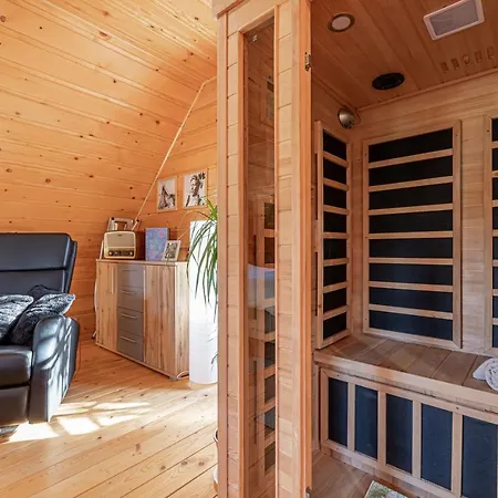 Log Forest Fairy And Log Native Chalet