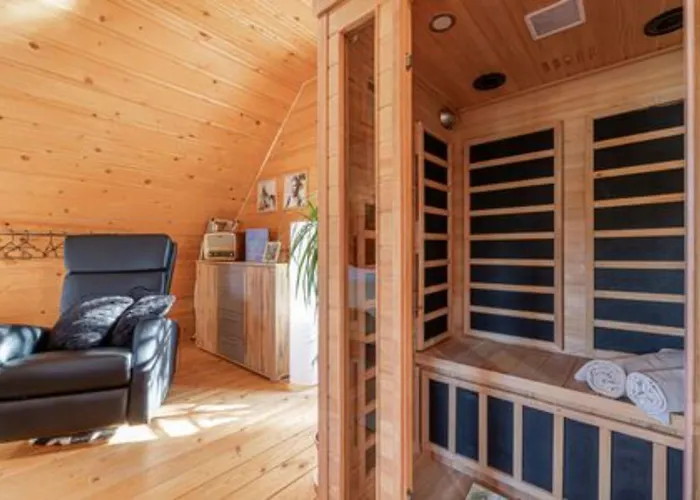 Σαλέ Log With Private Sauna